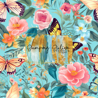 510 Butterflies & Floral