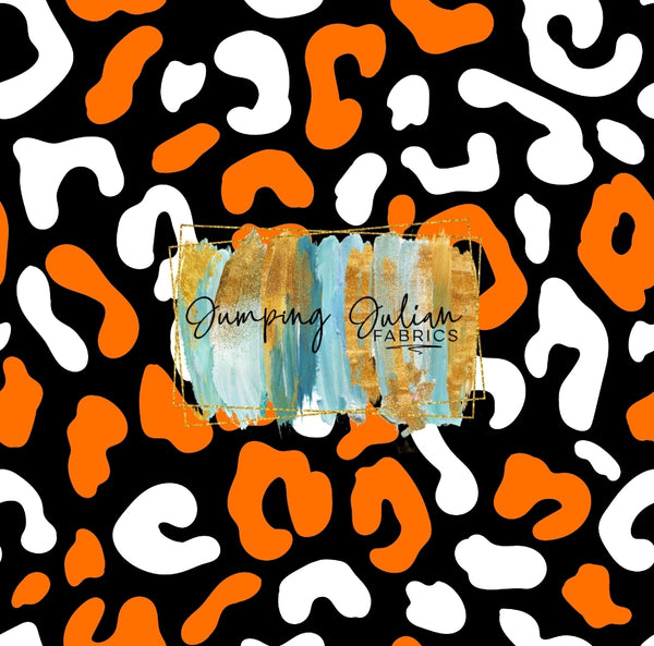 Black & Orange Cheetah - Creative Graphics