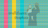 Wallflower Graphics - Popsicles on Dots Shredded Yard