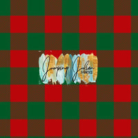 *In-House* Red & Green Plaid