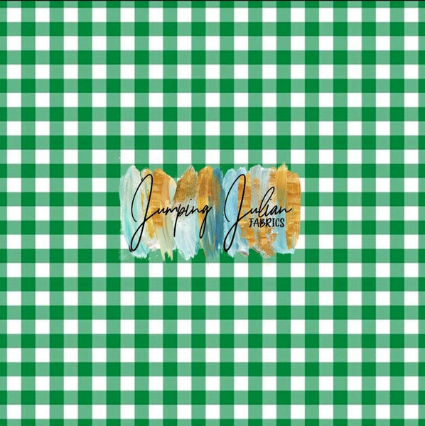 *In-House* Green Gingham #19