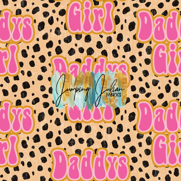 *In-House* Daddy's Girl Pink on Cheetah