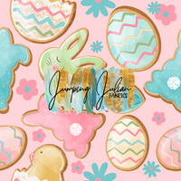 Pink Easter Cookies