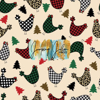 *In-House* Christmas Farm Hens (SweetTea SVG)